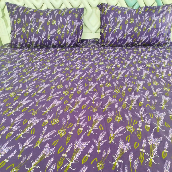 Violet Dreams Bedsheet Set