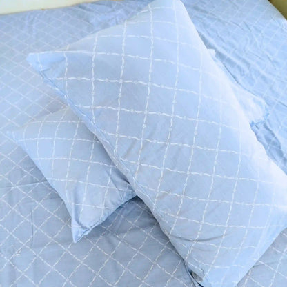 Skyline Grid Bedsheet Set