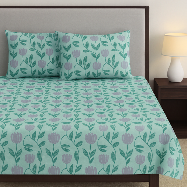 Ice Fusion Bedsheet Set
