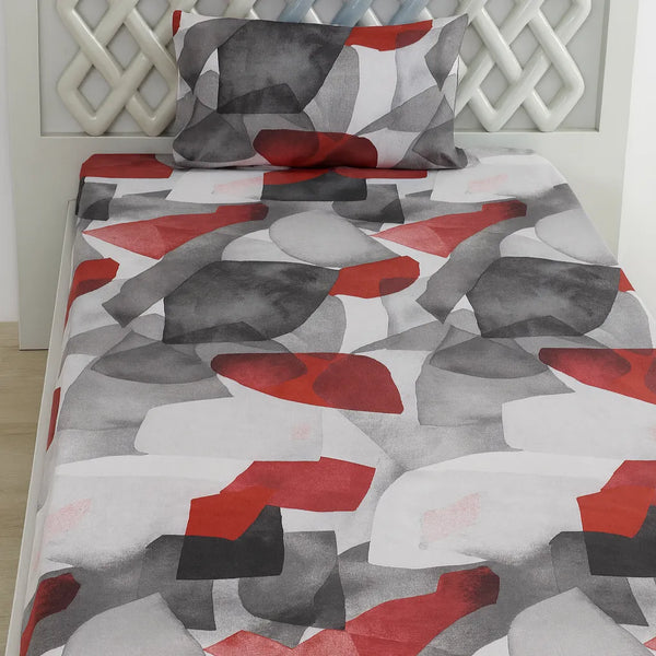 Garnet Glow Bedsheet Set