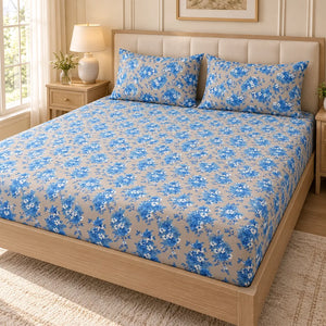Blüma Fitted Bedsheet Set – King