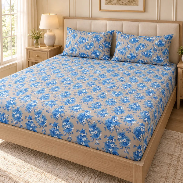 Blüma Fitted Bedsheet Set – King