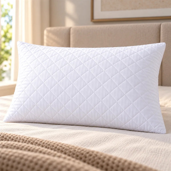 DreamQuilt Pillow – Soft & Fluffy Quilted Pillow