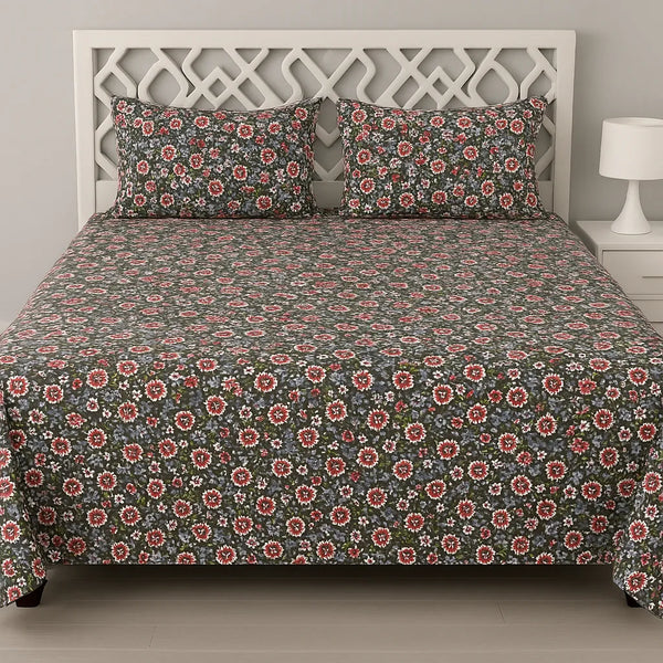 Silver Queen Bedsheet set