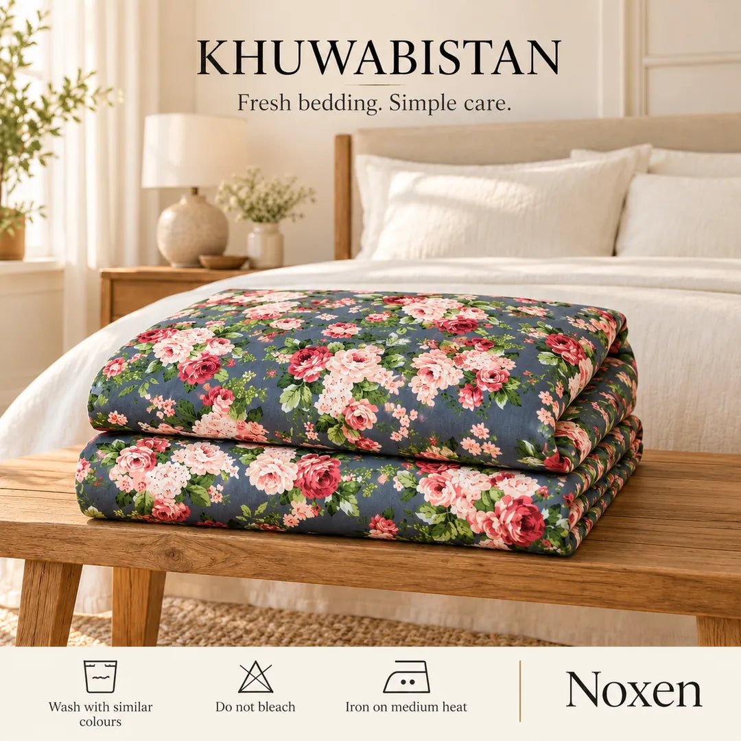 Noxen 6-Piece Quilt Cover Set – King — care