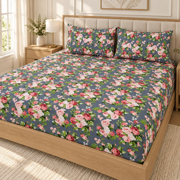 Noxen Fitted Bedsheet Set – King
