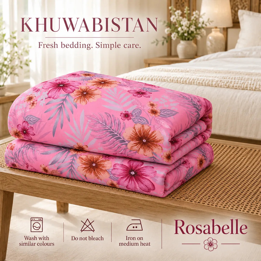 Rosabelle 6-Piece Quilt Cover Set – King — care