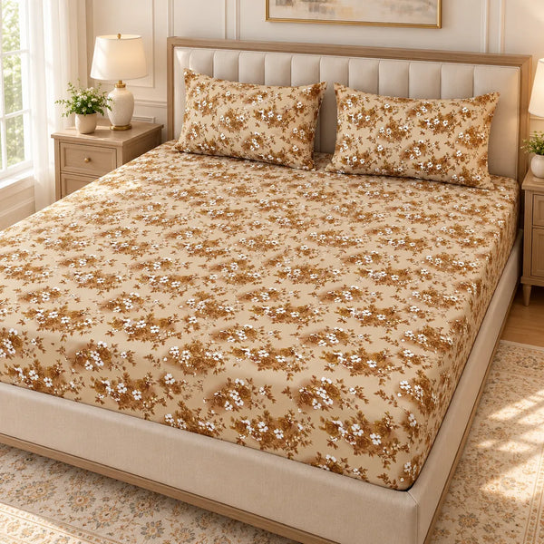 Rottiva Fitted Bedsheet Set – King